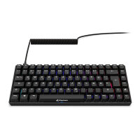 Sharkoon SKILLER SGK50 S3 PBT (schwarz. DE-Layout. Gateron G Pro 3.0 Yellow)