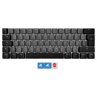 Sharkoon SKILLER SAC20 S4 (schwarz. 61 Stck. ISO-Layout...