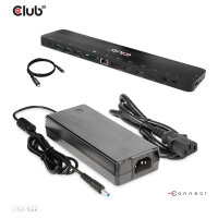 Club3D 4K ChargingDock USB-C ->6xUSB3/DP/2xHDMI/LAN 120W