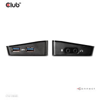 Club3D 4K Dockingstation USB3 ->3xUSB3/HDMI/DP/DVI/ black