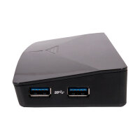 Club3D 4K Dockingstation USB3 ->3xUSB3/HDMI/DP/DVI/ black