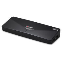 Club3D 4K Dockingstation USB3 ->3xUSB3/HDMI/DP/DVI/ black