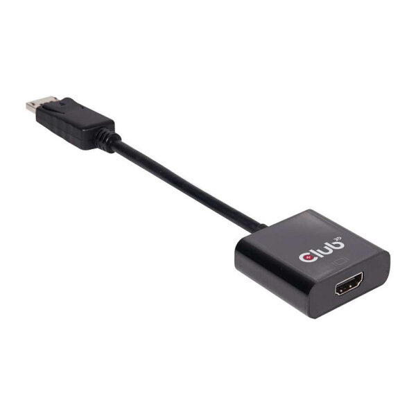 Club3D Adapter DisplayPort > HDMI 2.0 3D 4K60Hz aktiv St/Bu Polybeutel
