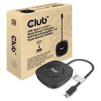 Club3D MST-Hub USB 3.2 Typ C > 3x DisplayPort 1.4...