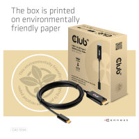 Club3D HDMI-Kabel A -> USB-C aktiv 4K60Hz 1.8m retail