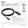 Club3D HDMI-Kabel A -> USB-C aktiv 4K60Hz 1.8m retail