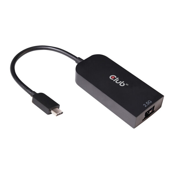 Club3D Adapter USB 3.2 Typ C > RJ45 2.5Gb St/Bu