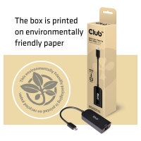 Club3D Adapter USB 3.2 Typ C > RJ45 2.5Gb St/Bu