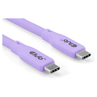 Club3D Lifestyle USB-C Kabel PD 240W.20Gbps 2m lila St/St