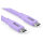 Club3D Lifestyle USB-C Kabel PD 240W.20Gbps 2m lila St/St