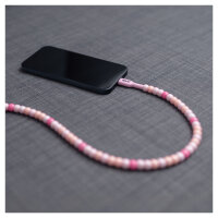 Club3D Lifestyle USB-C Perlen-Kabel PD60W.480Mbps 2m rosa