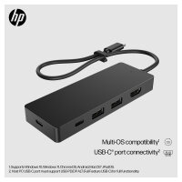 D HP USB-C Travel Hub G3