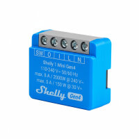 Shelly Relais "1 Mini Gen4 2er Pack" max 8A 1...