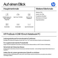 HP ProBook 4 G1iR 16 Intel Core i5-1334U 40.64cm 16Zoll WUXGA 16GB 512GB/SSD W11P SmartBuy 1J Gar (DE)