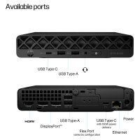 HP EliteDesk Mini 8 G1i CU9-285T/64GB/1TB/WLAN/W11Pro 3J VOS