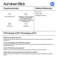 HP ProDesk 4 SFF G1i CU7-265/16GB/512GB/W11Pro