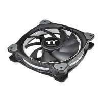140mm Thermaltake Riing Plus 14 LED RGB Radiator Fan TT Premium Black 3 Pack