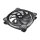140mm Thermaltake Riing Plus 14 LED RGB Radiator Fan TT Premium Black 3 Pack