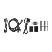 120mm Thermaltake Riing Duo 12 RGB Radiator Fan 3 Pack Black