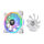 120mm Thermaltake SWAFAN 12 RGB Radiator Fan TT Premium Edition White 3 Pack
