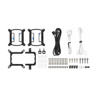 K Cooler Wasserkühlung Thermaltake TH360 V2 Ultra ARGB Sync All-In-One Liquid Cooler Hydrangea Blue (hellblau)