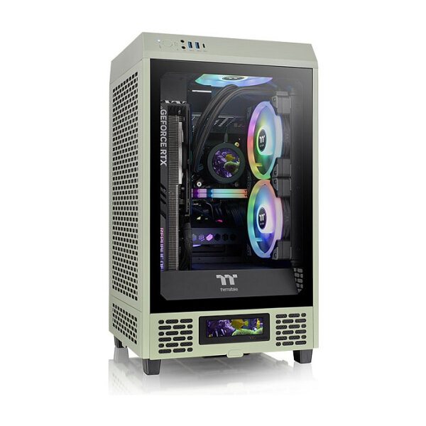 Mini Thermaltake The Tower 200 TG Green