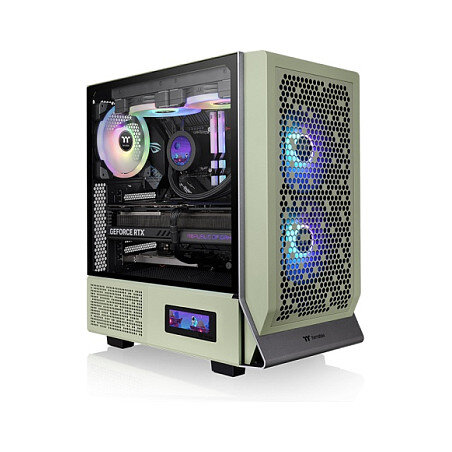 Midi Thermaltake Ceres 300 TG ARGB Matcha Green