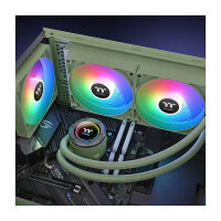 K Wasserkühlung Thermaltake TH280 V2 ARGB Sync All-In-One Liquid Cooler Matcha Green