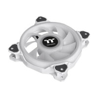 120mm Thermaltake Riing Quad 12 RGB Radiator Fan TT Premium Edition 3 Pack White