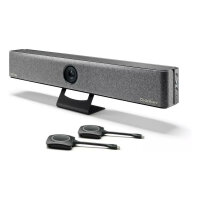 Barco ClickShare Bar Pro mit 2 Buttons 4K fuer kleine und mittlelgrosse Raeume