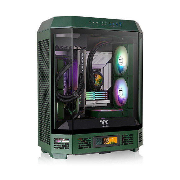 Thermaltake The Tower 600 TG Racing Green