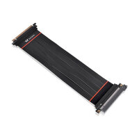 Thermaltake PCIe Extender Kabel 4.0 16x 30cm (schwarz)