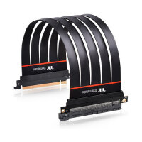 Thermaltake PCIe Extender Kabel 4.0 16x 30cm (schwarz)