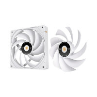 140mm Thermaltake TOUGHFAN EX14 Pro PC Cooling Fan White - Swappable Edition 3 Pack