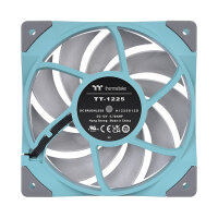 120mm Thermaltake TOUGHFAN 12 Radiator Fan 1Pack Turquoise