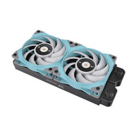 120mm Thermaltake TOUGHFAN 12 Radiator Fan 1Pack Turquoise