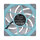 120mm Thermaltake TOUGHFAN 12 Radiator Fan 1Pack Turquoise
