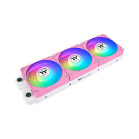 120mm Thermaltake CT120 EX Reverse ARGB Sync PC Cooling Fan Pink 3 Pack