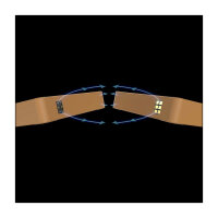 140mm Thermaltake CT140 EX ARGB Sync PC Cooling Fan Gravel Sand 3 Pack
