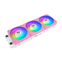 120mm Thermaltake CT120 EX ARGB Sync PC Cooling Fan Pink 3 Pack