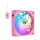 120mm Thermaltake CT120 EX ARGB Sync PC Cooling Fan Pink 3 Pack