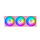 120mm Thermaltake CT120 EX ARGB Sync PC Cooling Fan Pink 3 Pack