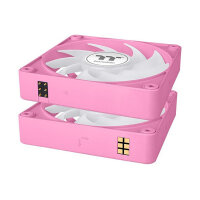 140mm Thermaltake CT140 EX ARGB Sync PC Cooling Fan Pink...