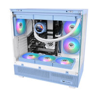 120mm Thermaltake CT120 EX Reverse ARGB Sync PC Cooling Fan Hydrangea Blue 3 Fan Pack