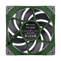 120mm Thermaltake TOUGHFAN 12 Radiator Fan 1Pack Racing Green