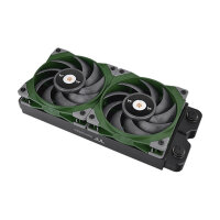 120mm Thermaltake TOUGHFAN 12 Radiator Fan 1Pack Racing Green