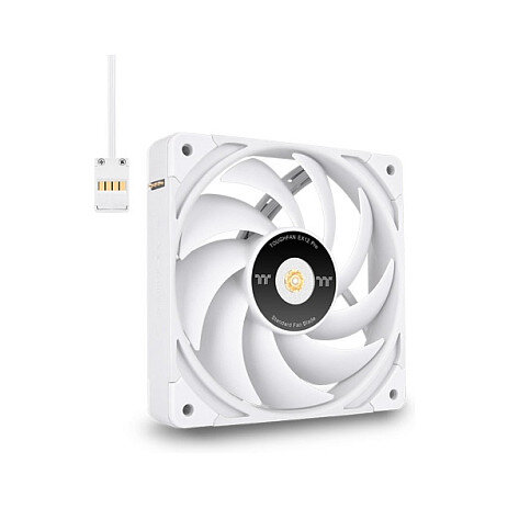 120mm Thermaltake TOUGHFAN EX12 Pro PC Cooling Fan White - Swappable Edition 3 Pack