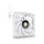 120mm Thermaltake TOUGHFAN EX12 Pro PC Cooling Fan White - Swappable Edition 3 Pack