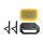Thermaltake Chassis Stand Kit for The Tower 600 Bumblebee