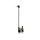 Thermaltake PCI-E 4.0 Dual 90 Degree Riser Cable 130mm 90 Adapter Black